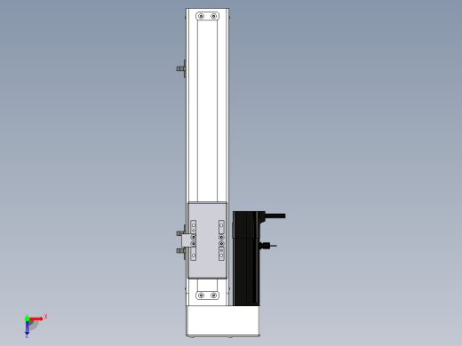 Toyo东佑达直线模组-ETH6-250-BL+煞車-M5俯视缩略图