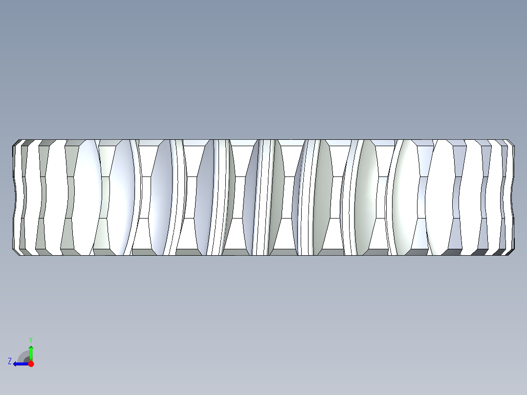机械臂模型右视图