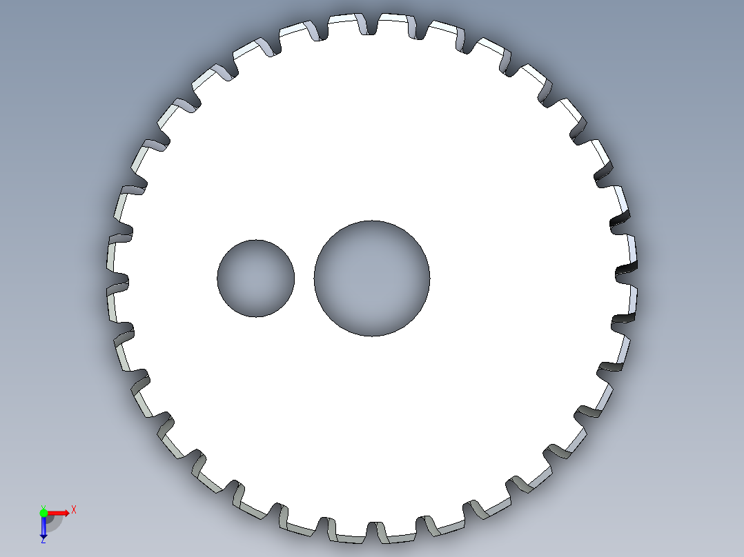 机械臂模型俯视图