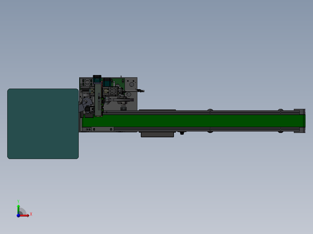 FPC贴膜机、全自动柔板贴膜机前视图