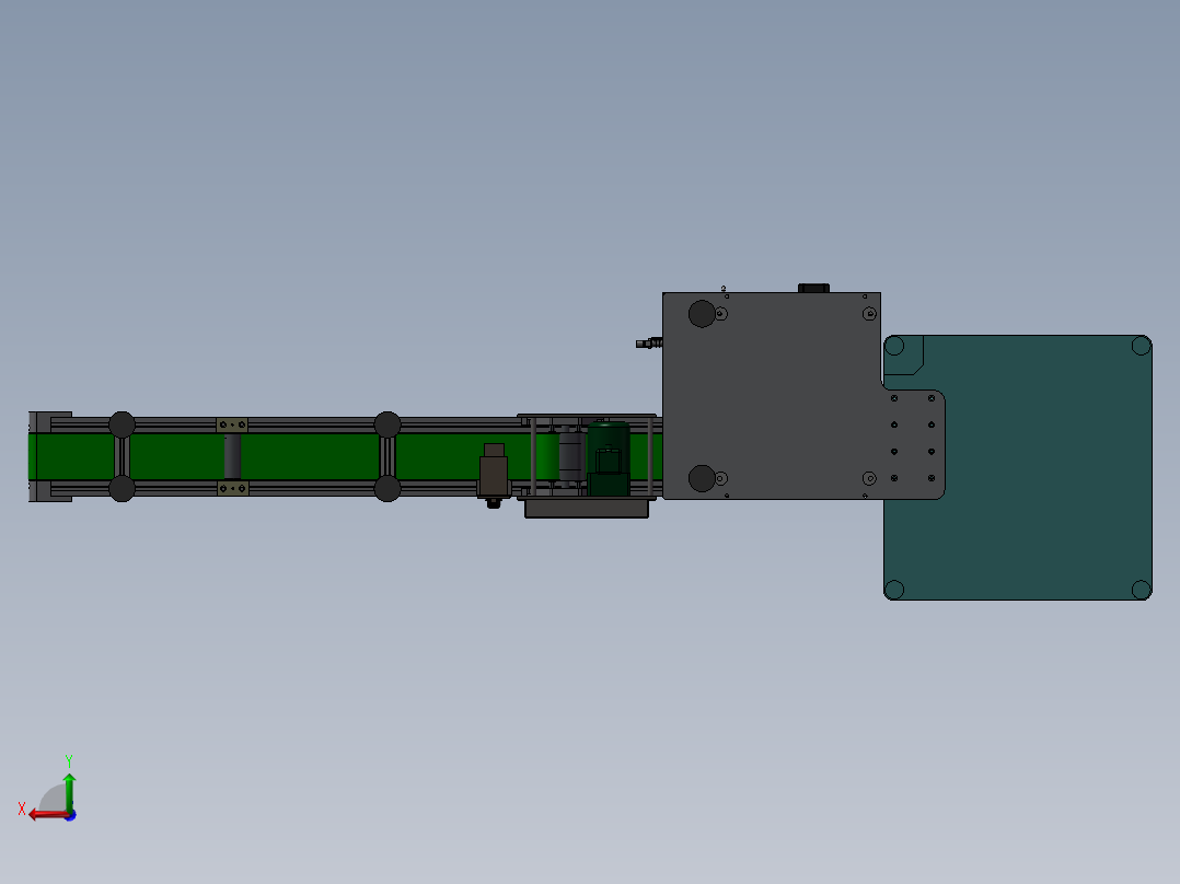 FPC贴膜机、全自动柔板贴膜机后视图