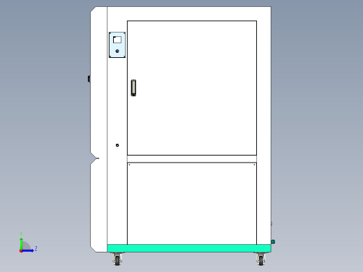 恒温恒湿箱左视缩略图