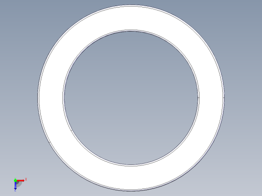 平面推力球轴承51110俯视缩略图