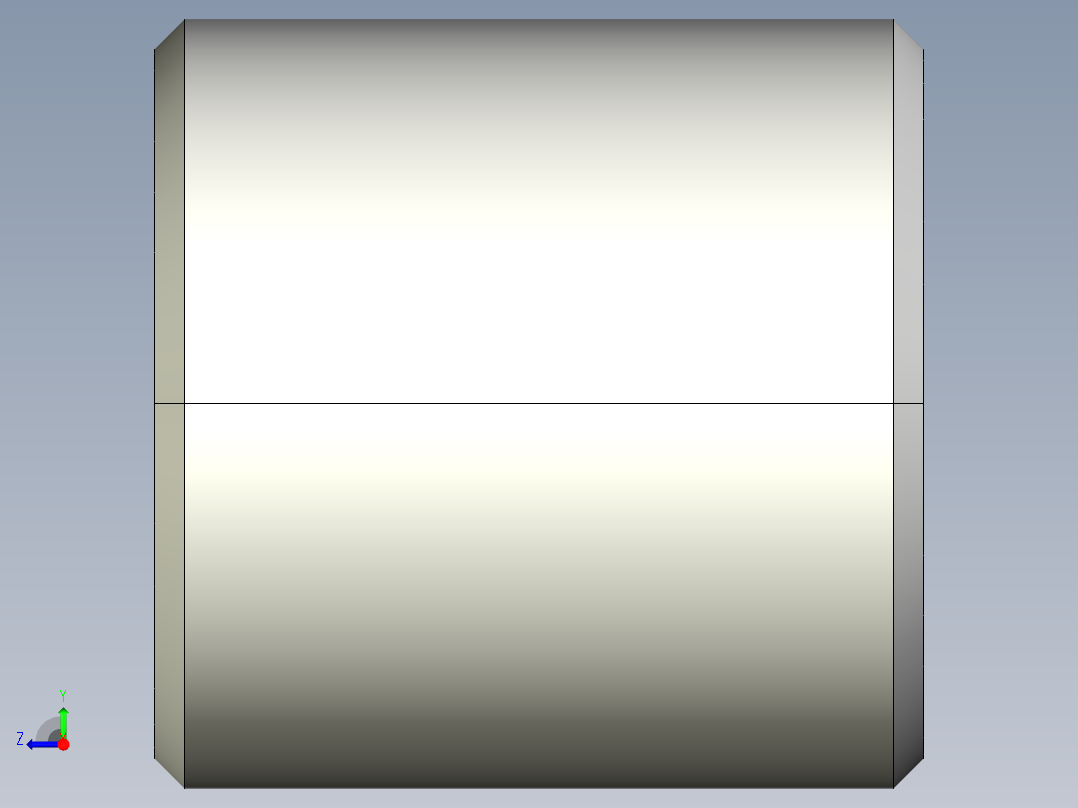 螺紋襯套(重荷重用)A-3D多系列多零件图纸模型右视图