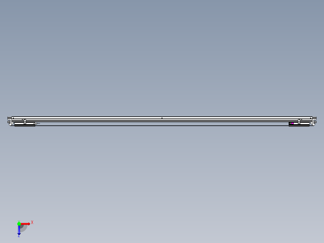 威洛博VL系列3d模型模组2VL14S2Y-S2200俯视图