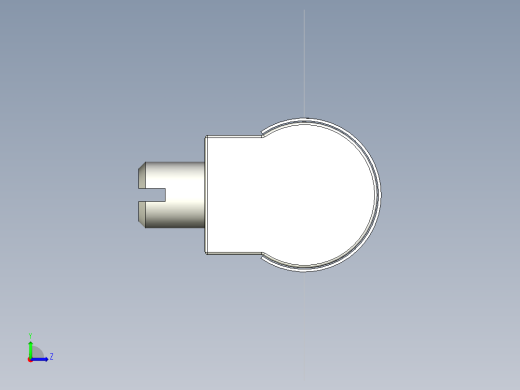 鋼製鉸鏈SOH,SOS-3D多系列多零件图纸模型左视缩略图