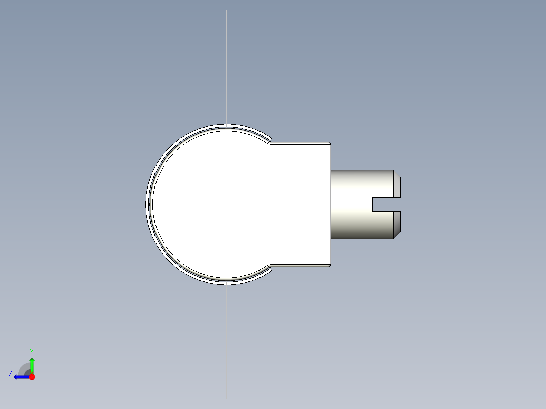 鋼製鉸鏈SOH,SOS-3D多系列多零件图纸模型右视图
