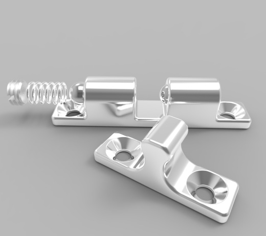 43毫米滚筒门锁门挡球形扣缩略图