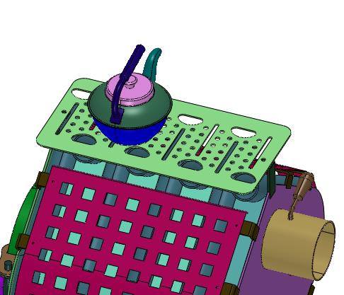 新型农村户外便携火箭柴火灶缩略图