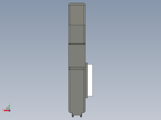 基恩士CV-E500_kc图纸模型后视缩略图