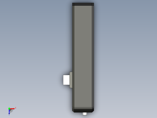 基恩士CV-E500_kc图纸模型俯视缩略图