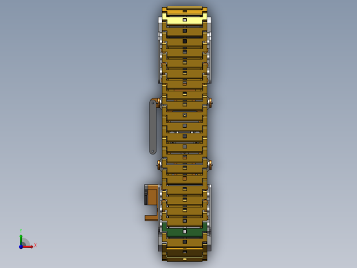 BendyTank可弯曲转向的履带轮前视缩略图