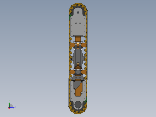 BendyTank可弯曲转向的履带轮左视缩略图