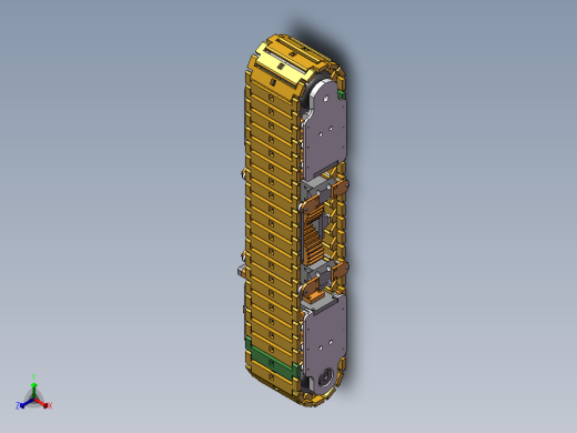 BendyTank可弯曲转向的履带轮正等轴测缩略图