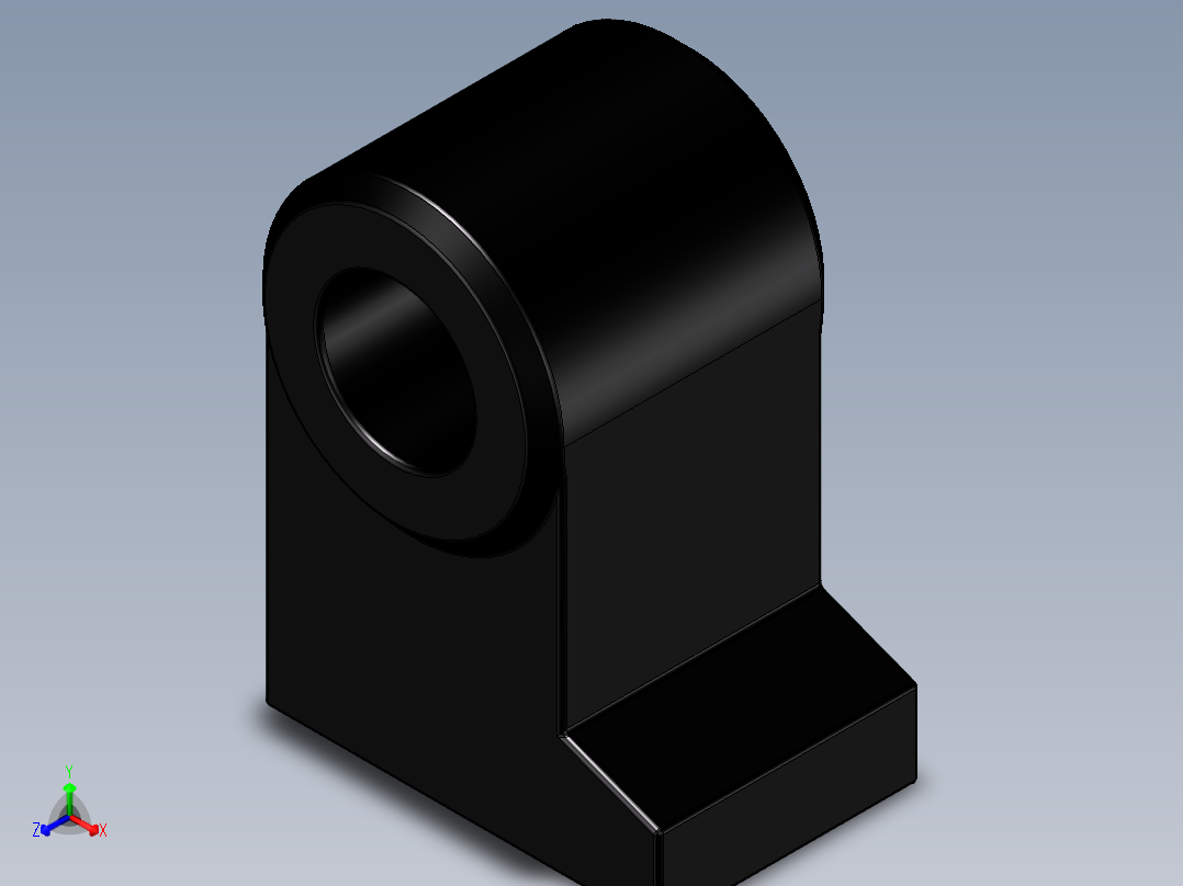 CL-211铰链主视图