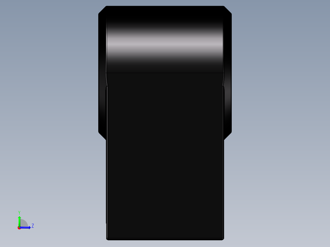 CL-211铰链左视图