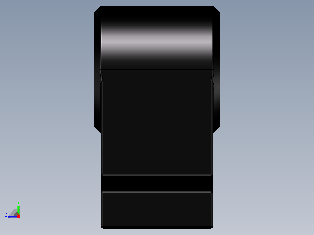 CL-211铰链右视图