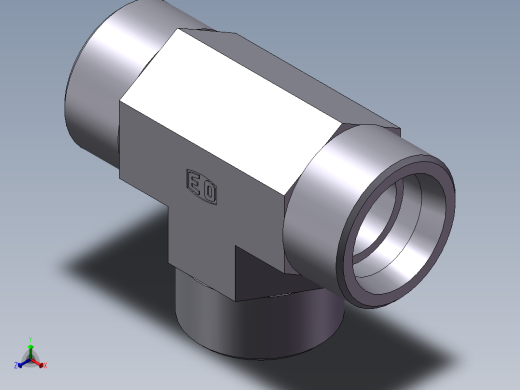 AC+AD 三通接头 T、AD-42