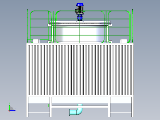 B3004021-大楼通风系统左视缩略图