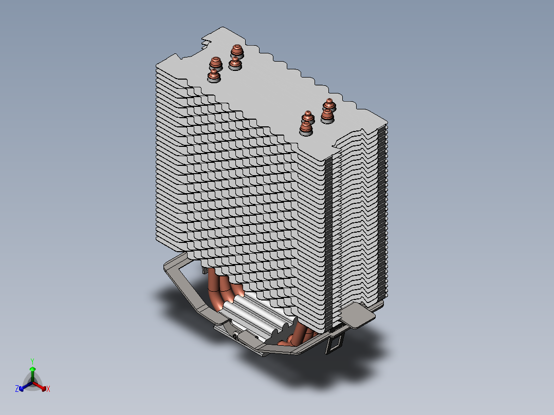 风扇(57)正等轴测图