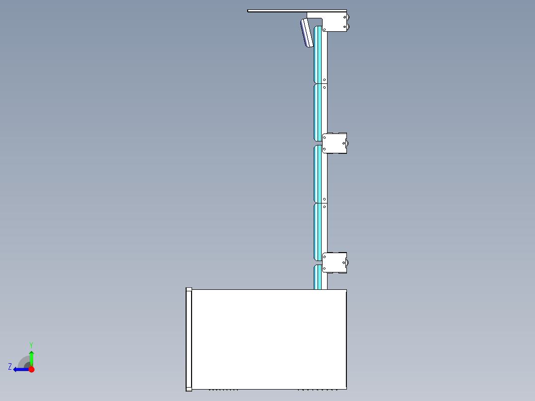 共享陪护床右视图
