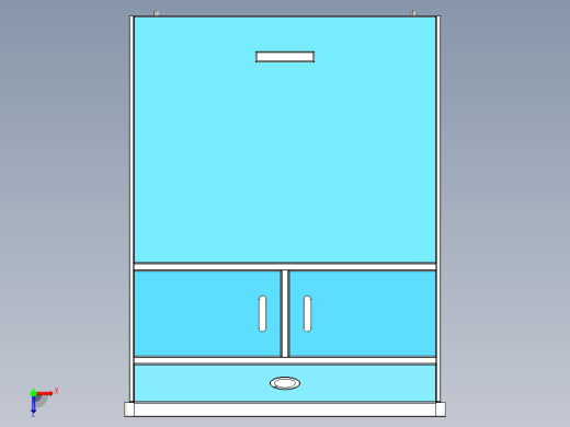 共享陪护床俯视缩略图