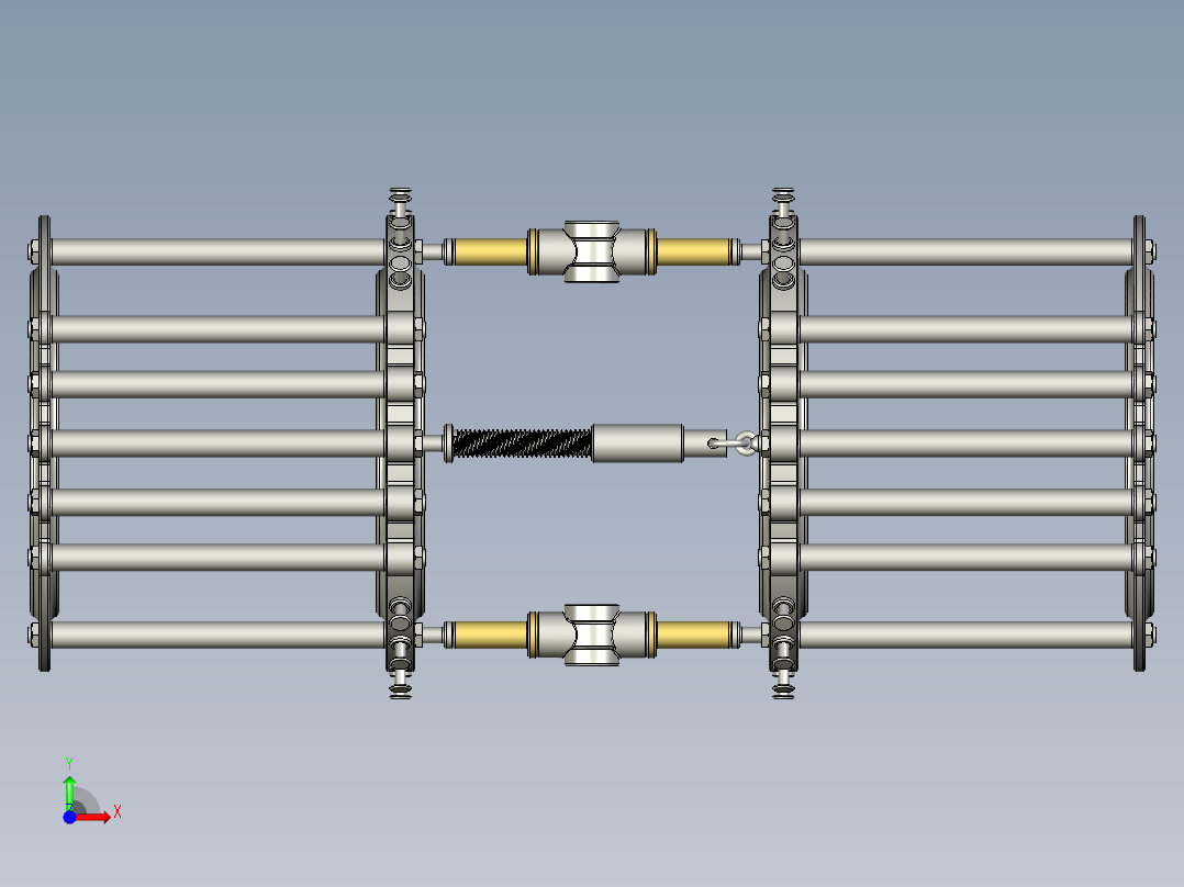 骨科支架前视图