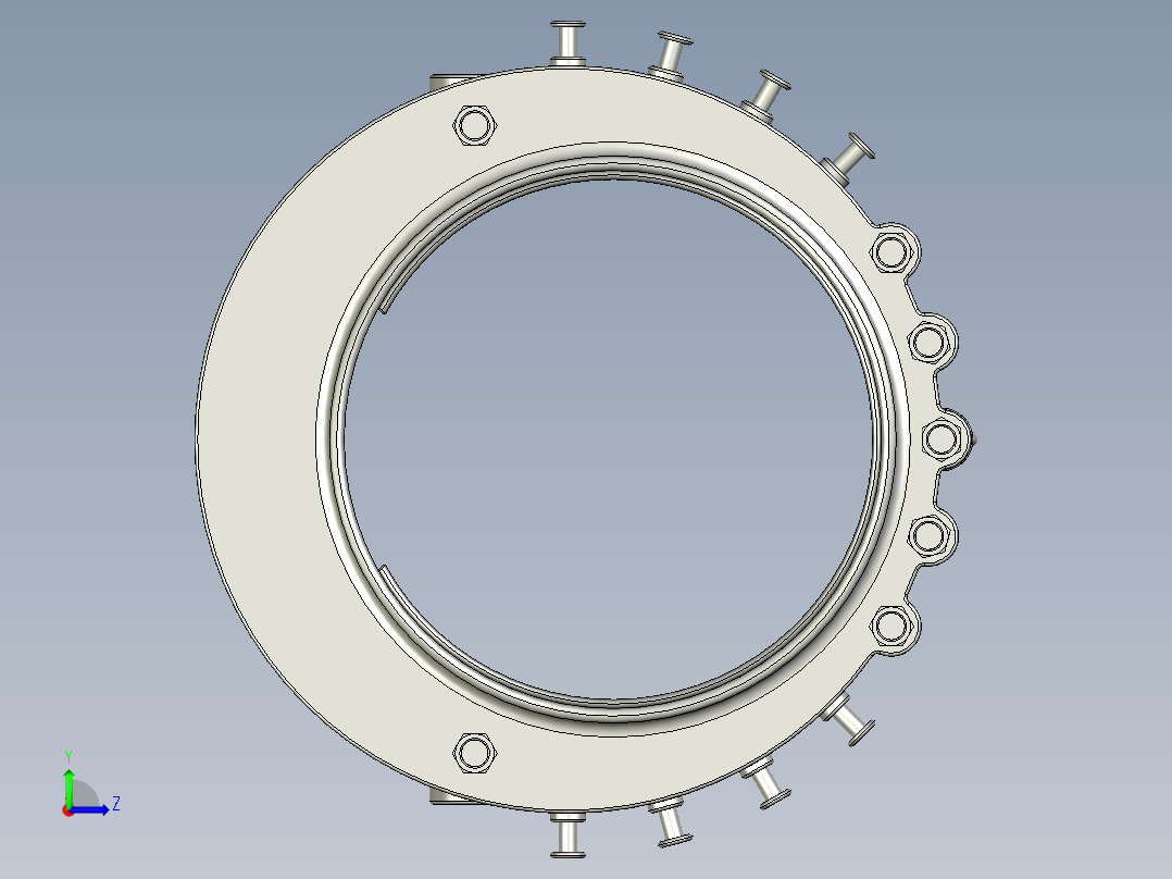 骨科支架左视图