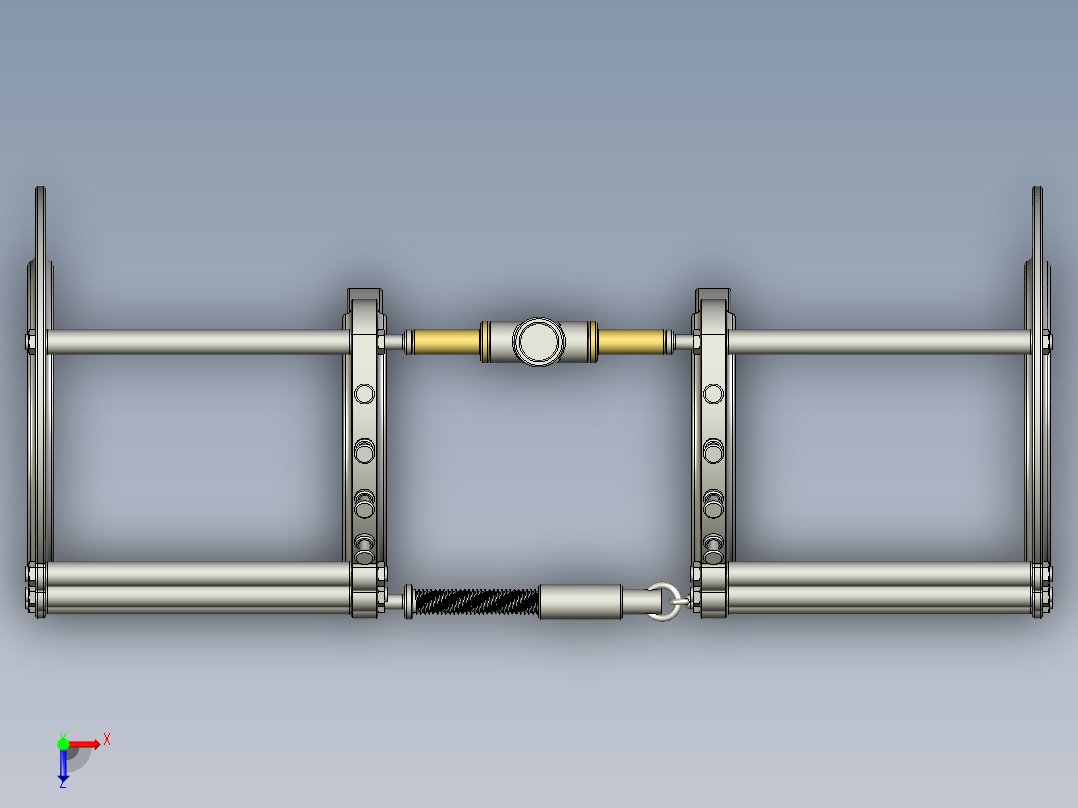 骨科支架俯视图