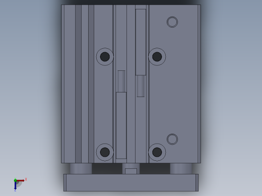 气缸MGPM16_40_Z73L俯视缩略图