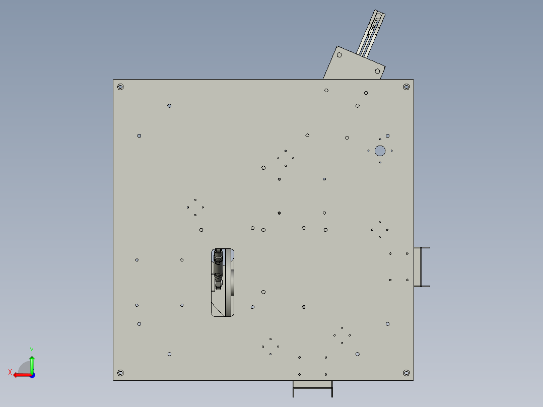 000转台部份装配926后视图