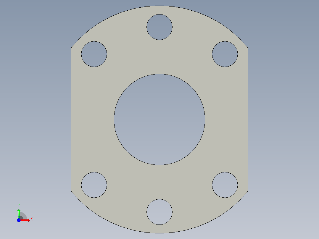 滚珠螺母FSI32-10T3前视图