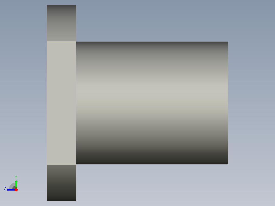滚珠螺母FSI32-10T3右视图