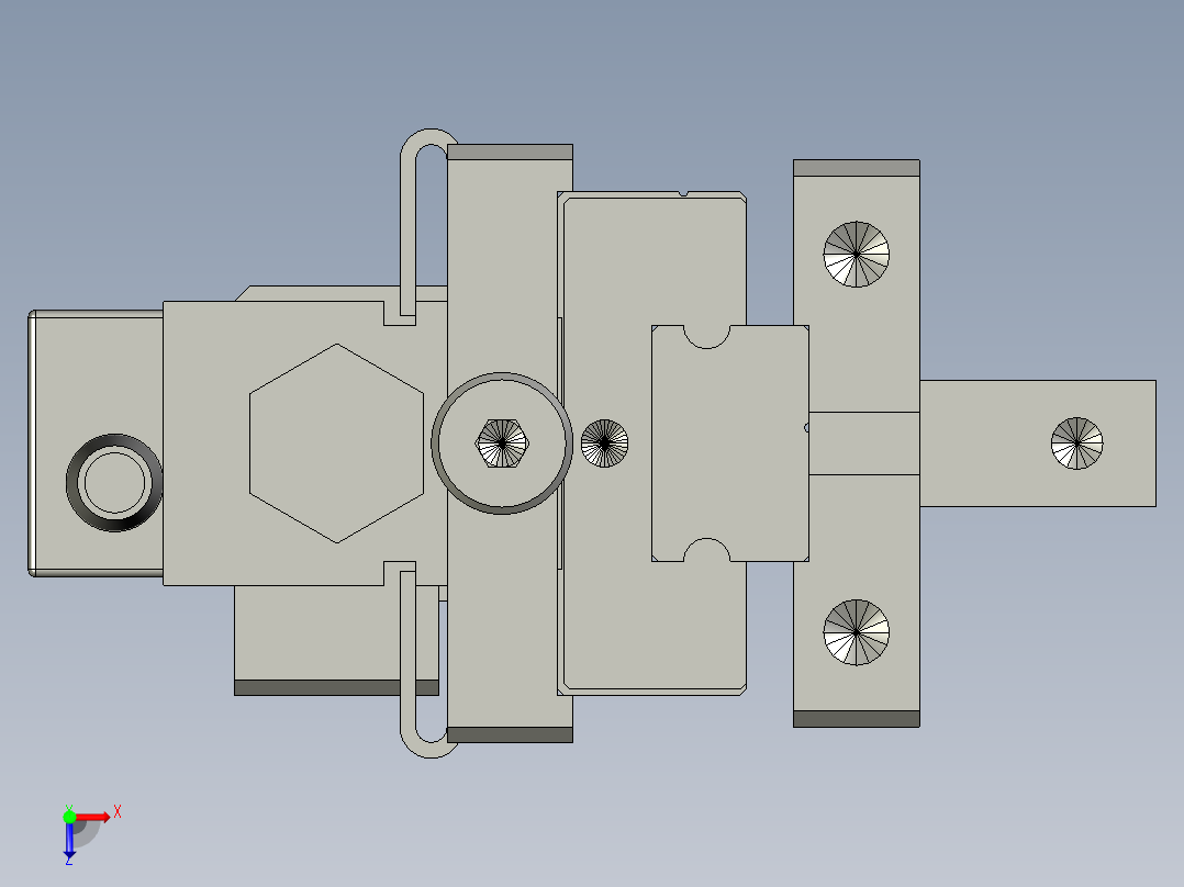 高度检测个模块413-943俯视图
