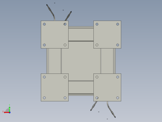 空调管件的直线焊接机后视缩略图