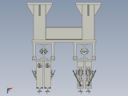 空调管件的直线焊接机俯视缩略图