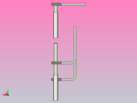 天然石材固定支架(分解图)后视缩略图