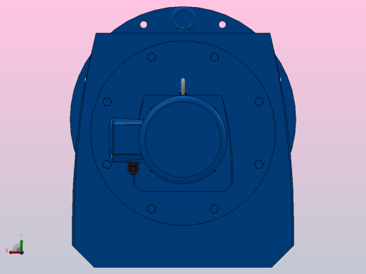 RF147R77法兰轴伸式组合型斜齿轮减速机RF147R77-Y3-4P-100-M1-0°-Φ550后视缩略图