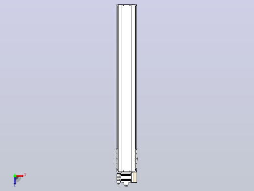 皮带直线轴半封闭可选导轨TPA-HNB-220D-176-L1450-RU-Y-P1K-N3俯视缩略图