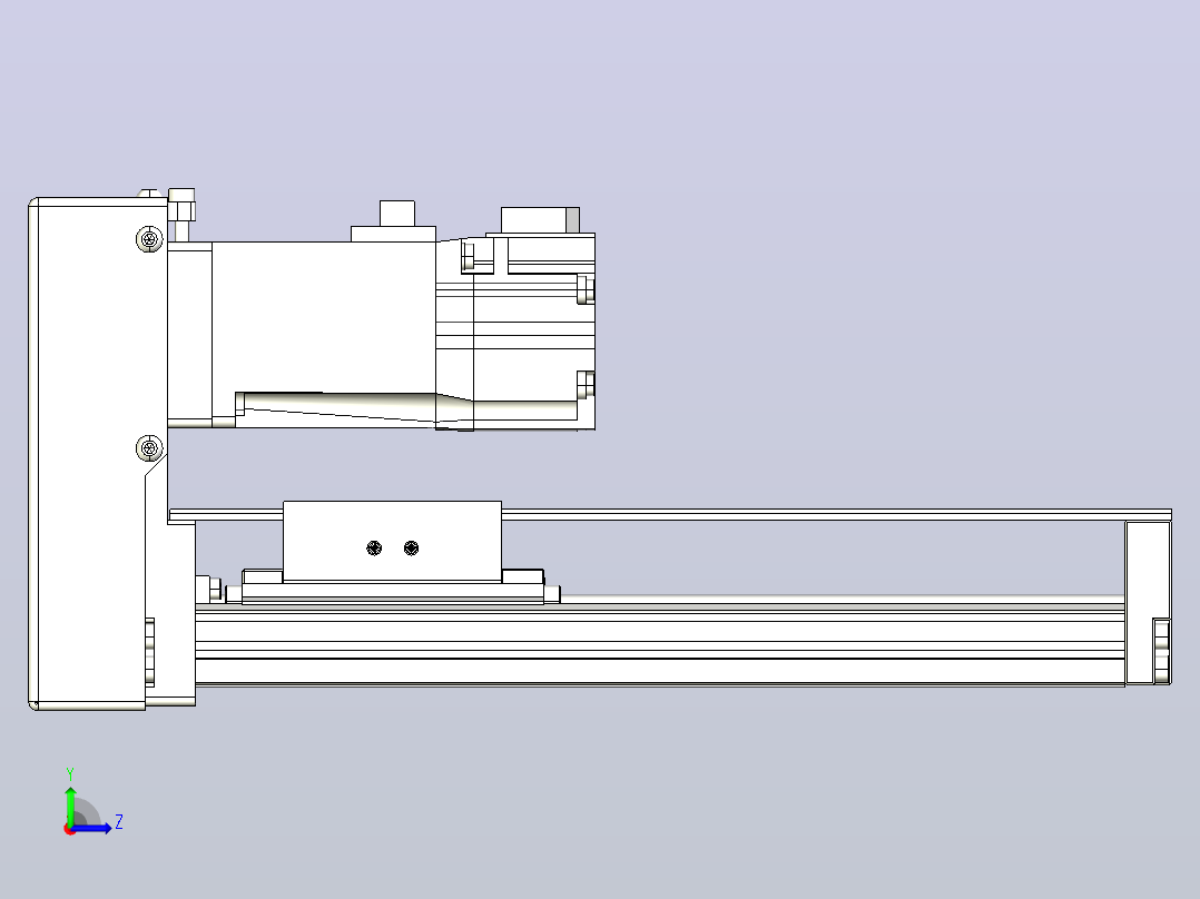 钢基模组TPA-KNR-5002C-200A1-MU-H1S0左视图