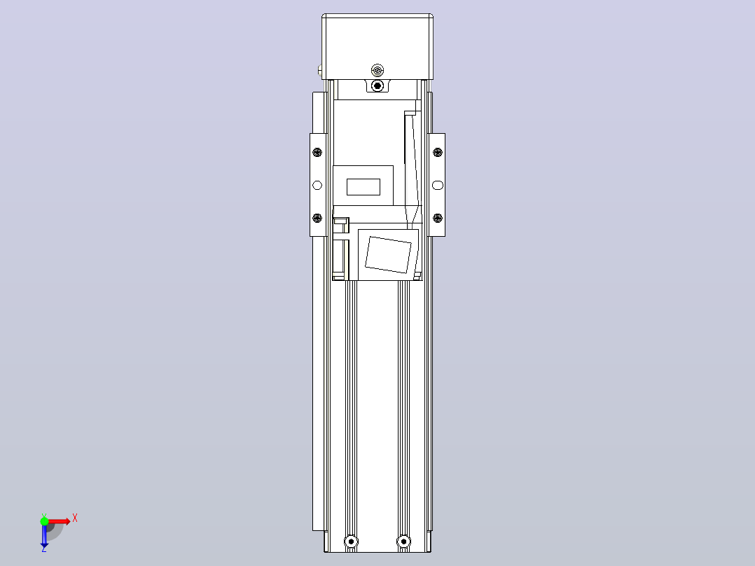 钢基模组TPA-KNR-5002C-200A1-MU-H1S0俯视图