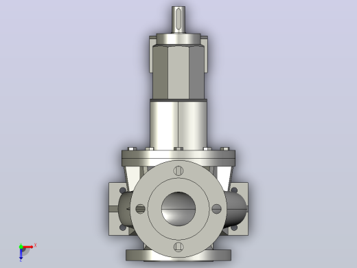 KCP 80X65-160泵[KCP80×65-160]直联式单级离心泵俯视缩略图