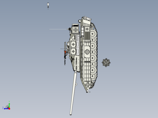 ‌E-100超重型坦克右视缩略图