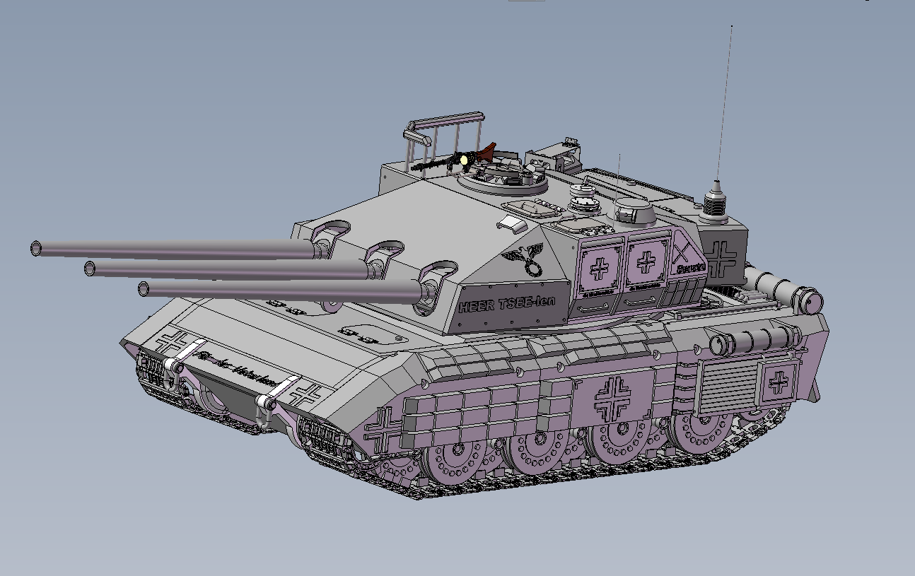 ‌E-100超重型坦克