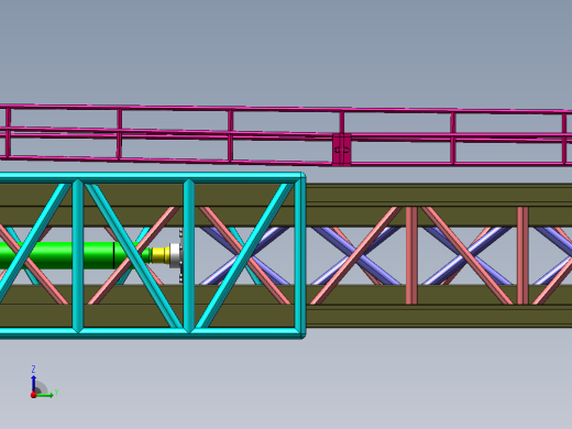 起重机桁架结构及其液压系统设计（SW+CAD+说明书）
