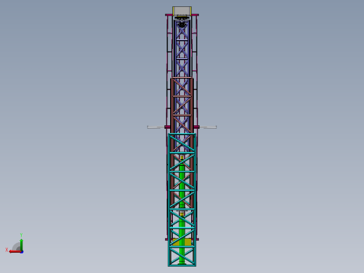 起重机桁架结构及其液压系统设计（SW+CAD+说明书）后视缩略图