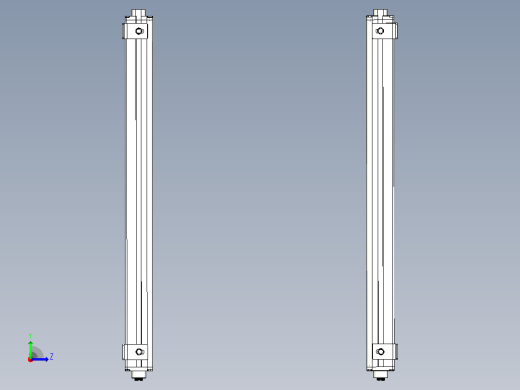 XTN1640（总高：690mm）安全光栅左视缩略图