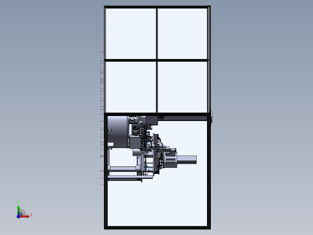 电池模组测试设备sw17前视图