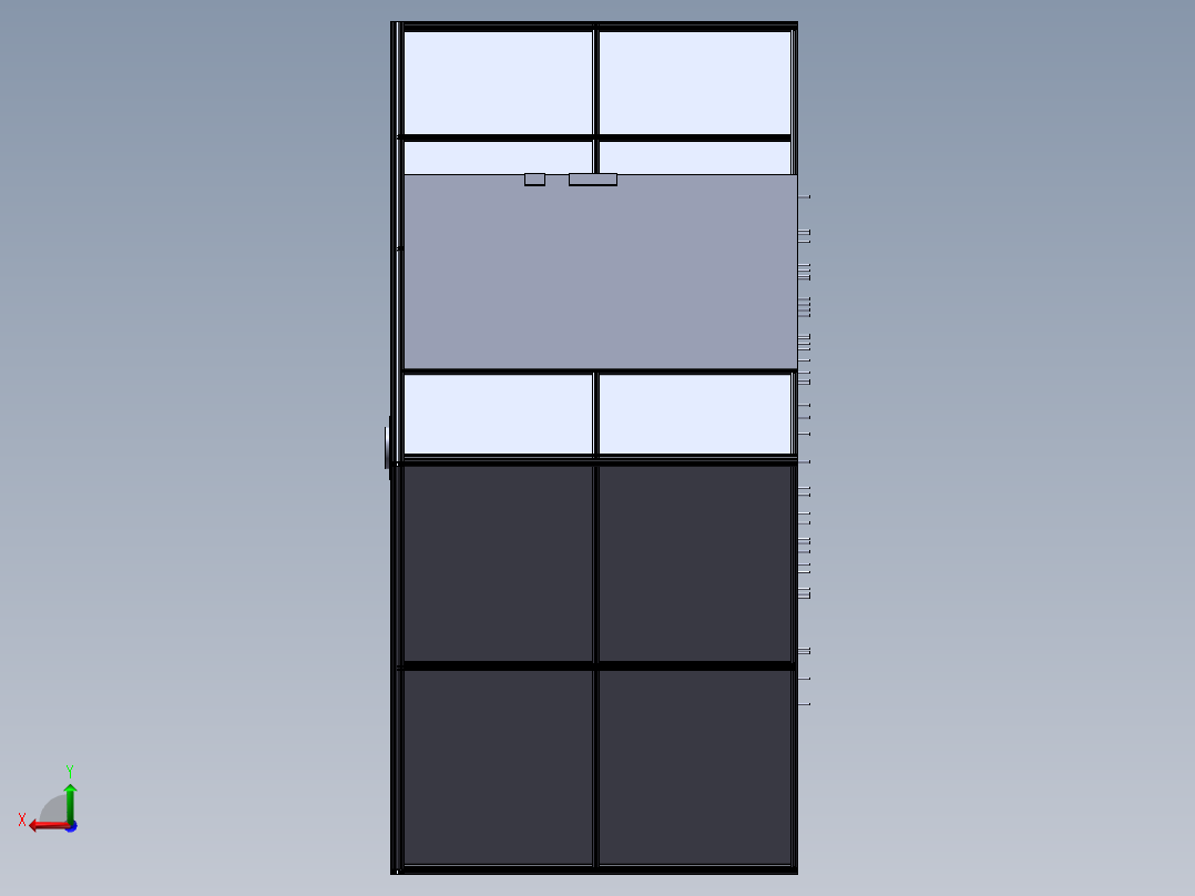 电池模组测试设备sw17后视图