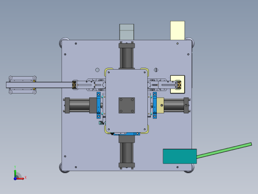 精达油水分离器冲孔机sw19可编辑前视缩略图
